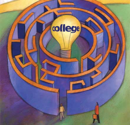 Senior worries about college admissions 