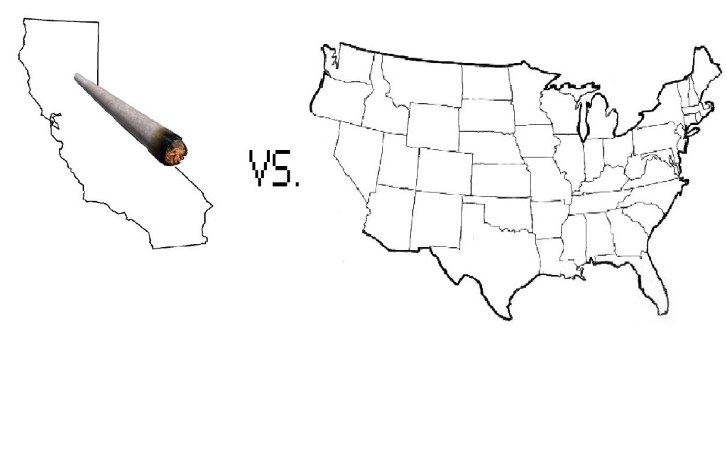 The debate over the legalization of marijuana heats up. Cartoon by Luke Stephan