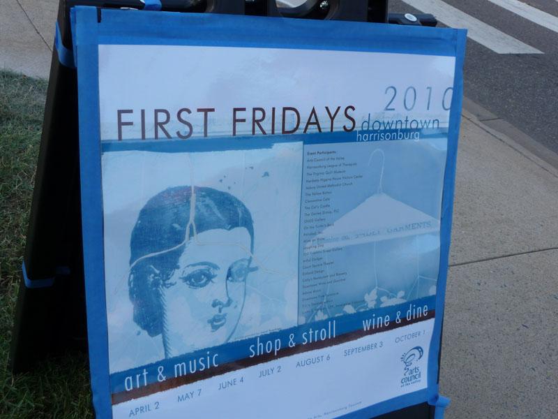 First Fridays liven downtown Harrisonburg