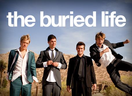 The official logo of MTVs The Buried Life.