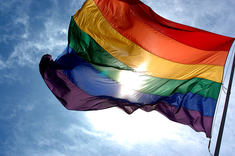 The+rainbow+flag+is+often+assosiated+with+the+LGBT+equality+movement.+Photo+courtesy+of+Wikimedia+Commons.