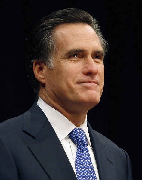Massachusetts Governor Mitt Romney is the apparent front-runner for the Republican nomination. Photo courtesy of Wikimedia Commons.