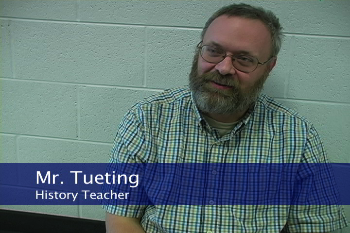 Meet the Staff: Mr. Tueting