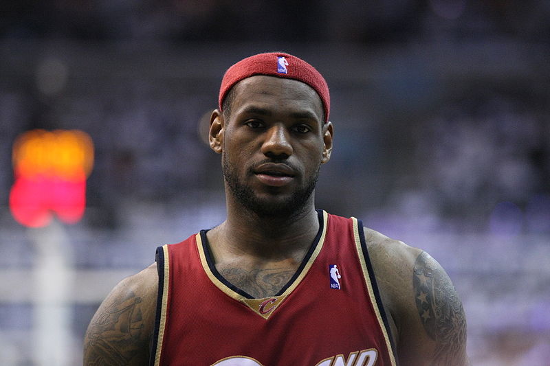 Miami Heat forward LeBron James is one of the top players in the league, but does not have a ring. Photo courtesy of Wikimedia Commons