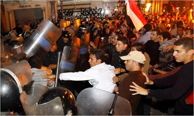 Riots in Egypt killed over 70 people. Photo from Wikimedia Commons and Jerry Jackson. 