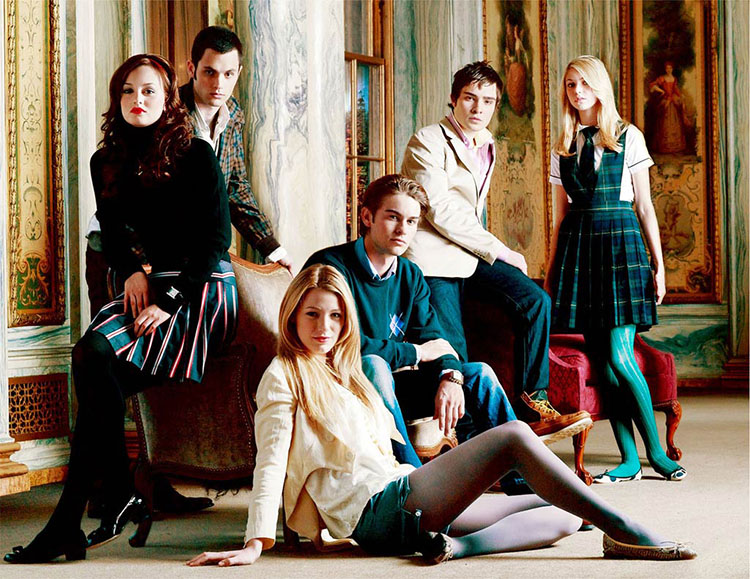 The Gossip Girl cast has been together for six seasons.