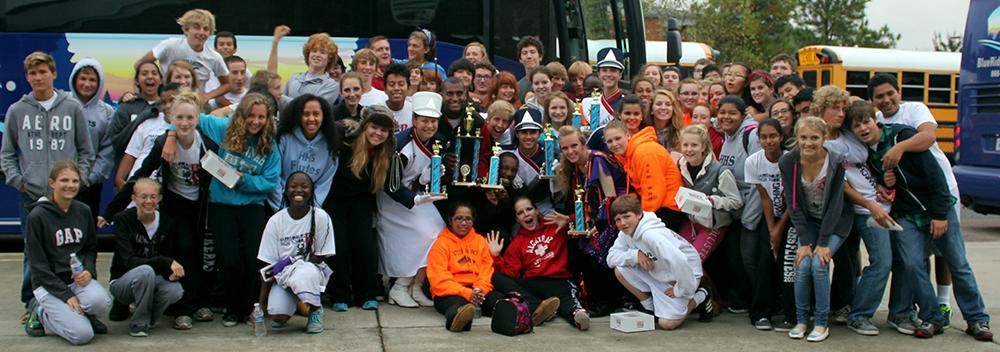 Marching band ends season with strong musical run
