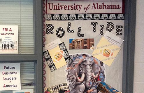 Gallery: HHS participates in door decorating contest for College Application Week