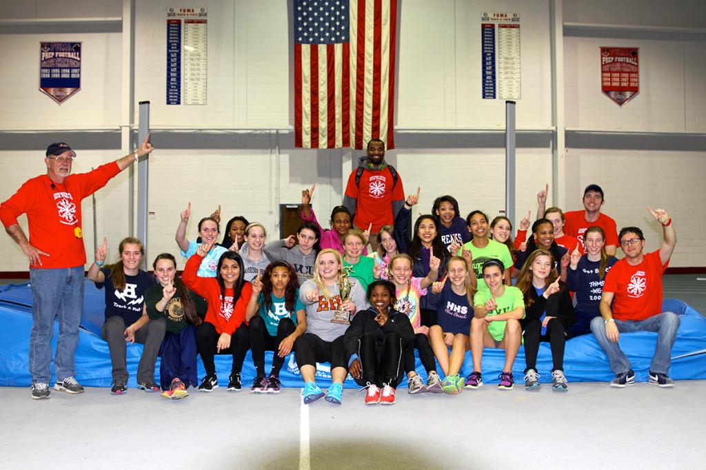 The Lady Navy indoor track and field team won the Conference 23 championship on Tuesday Feb. 11.