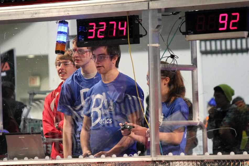 The+robotics+team+traveled+to+Richmond+on+March+21+to+compete.