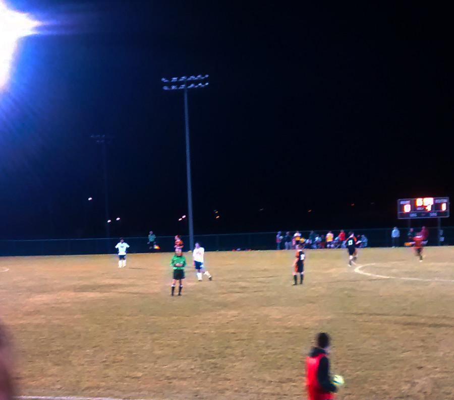 Varsity+soccer+team+ties+with+Charlottesville