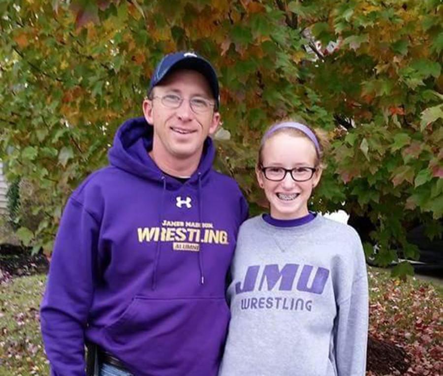 Hannah Miller and Mr. Eric Miller pose. 