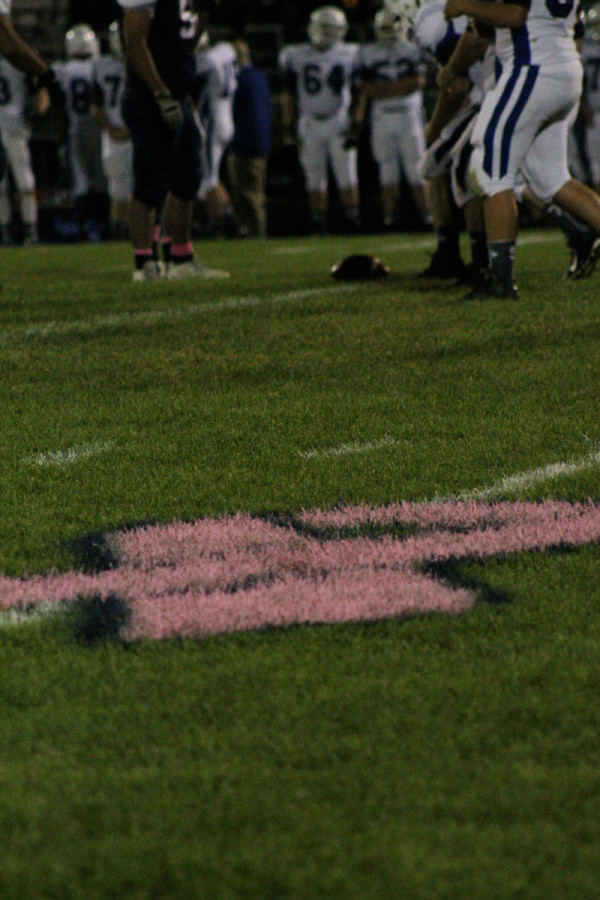 Broadway v. HHS game was in honor of Breast Cancer Awareness this year.