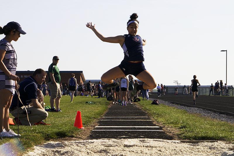 Outdoor track competes in first meet