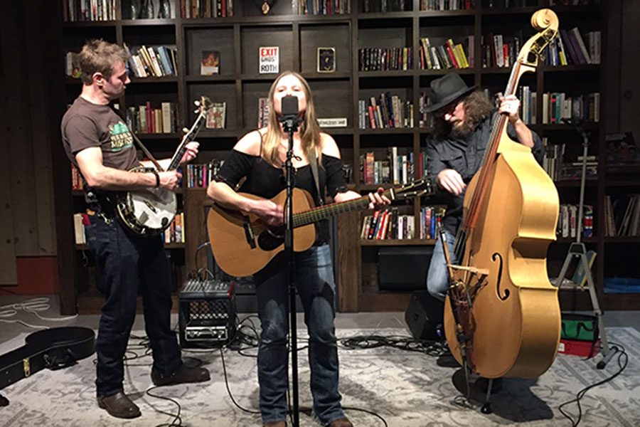 The band performs at Pale Fire Brewing