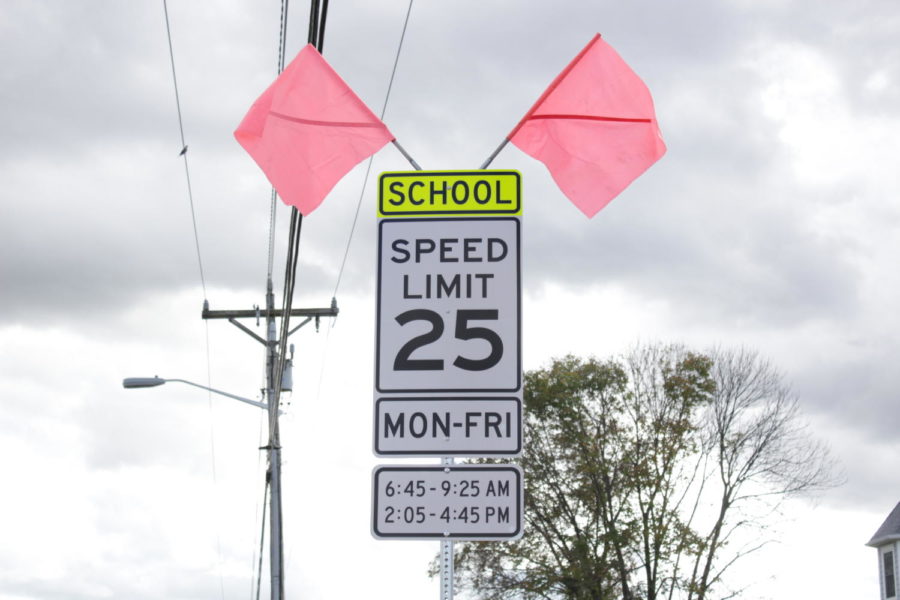 The speed limit on Garber's Church Road is now 25 mph during the times of 6:45 a.m. to 9:25 a.m. and 2:05 p.m. to 4:45 p.m. as opposed to the original 35 mph speed.