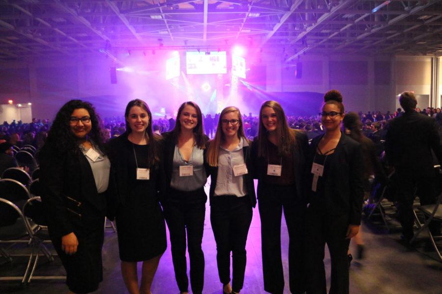 Juniors Jenny Nutter and Mikaela O’Fallon won in their category of a startup business plan, and junior Audrey Knupp along with senior Lucie Rutherford won in team decision making. Freshman Jennifer Carcamo-Bonilla and senior Aiyanna Jackson will be attending nationals for leadership related workshops.