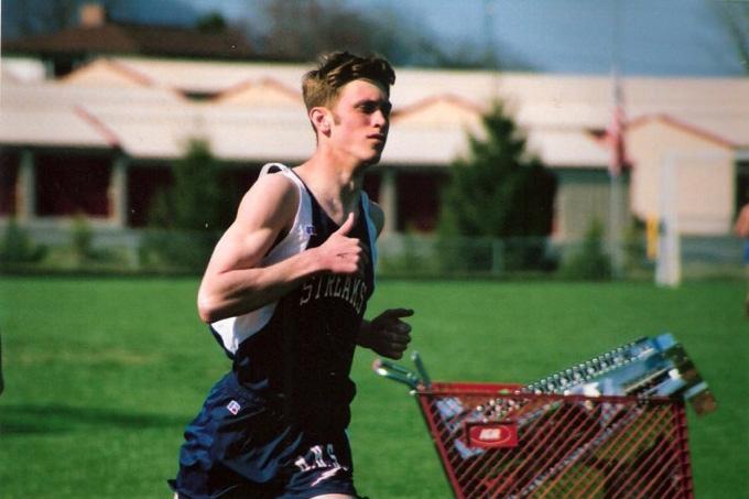 Justin German ran for the track team during his time at HHS, as well as creating and running the Young Democrats Club.