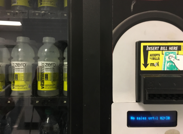 Vending machines should be open during school hours