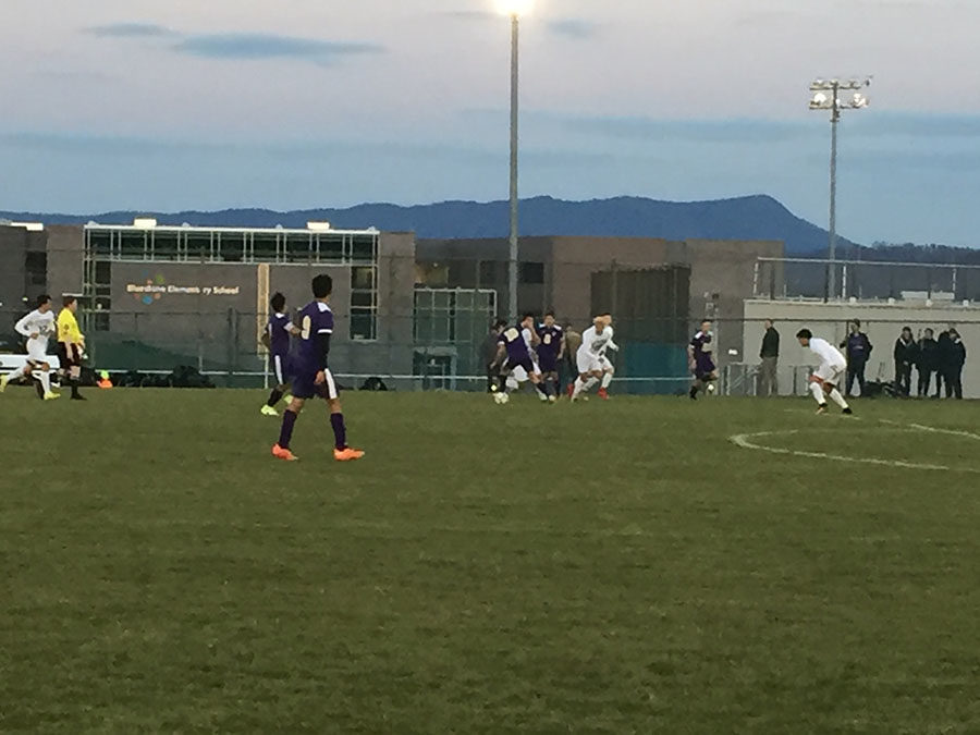 Waynesboro watches the ball. 