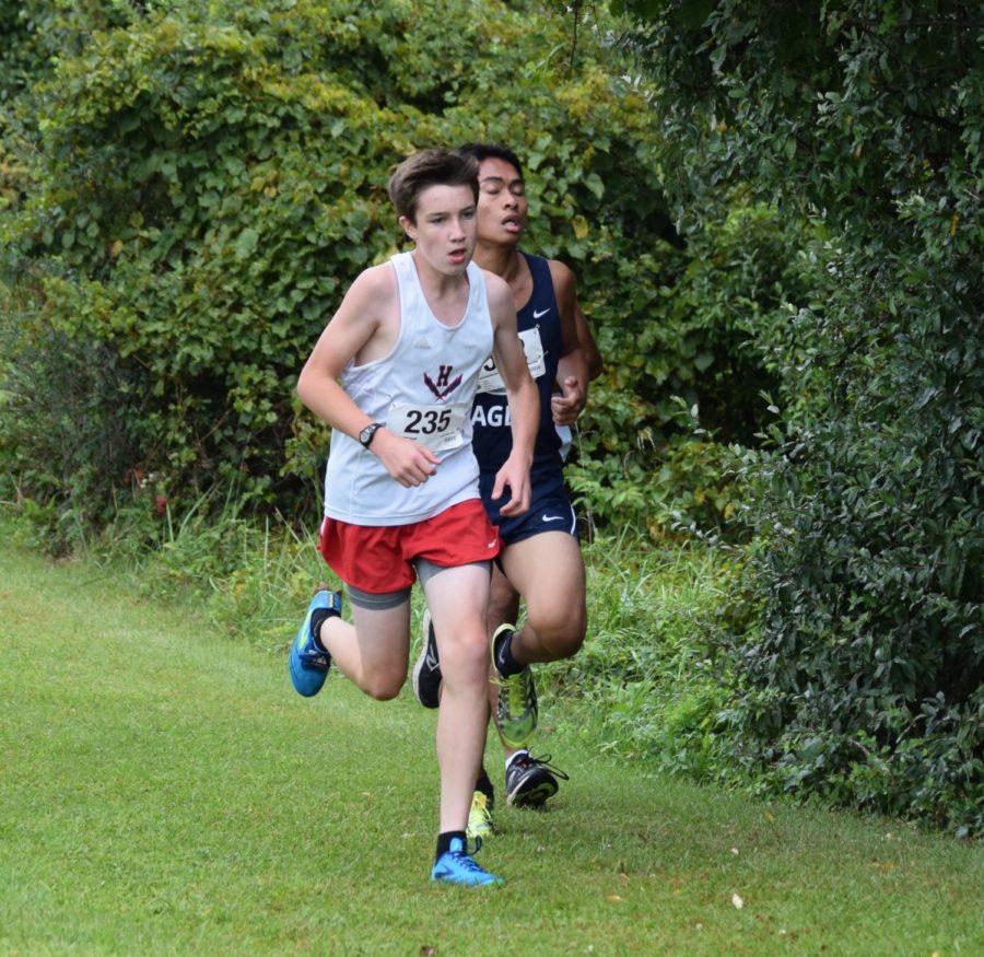 Beck competes in the Judges Classic during cross country season.