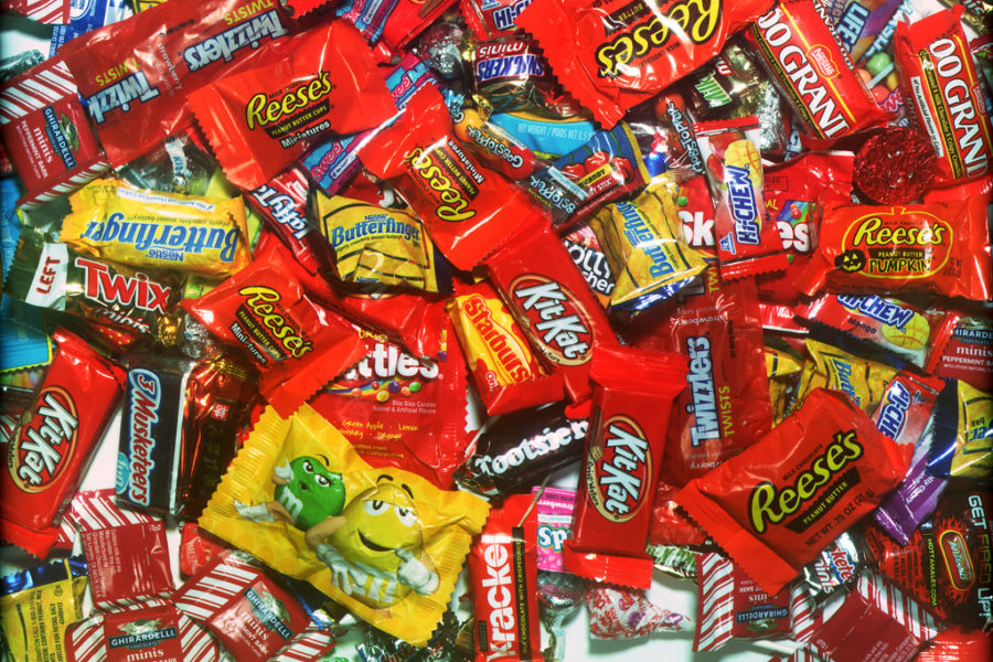 M%26Ms%2C+Reeces+and+Kit+Kats+are+among+the+most+popular+candies.
