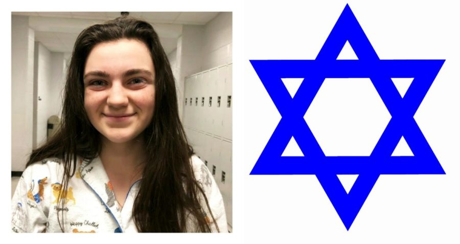 Junior Grace Miller celebrates Jewish traditions during the holiday season. 