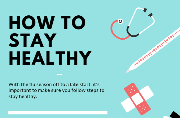 How to stay healthy this flu season.