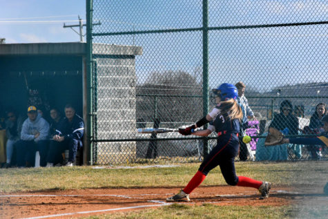 Varsity softball faces off against Fluvanna County