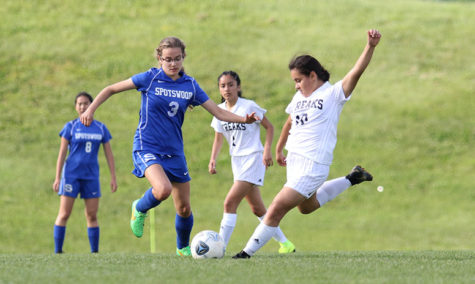 JV girls soccer beats Spotswood 9-0 with mercy rule