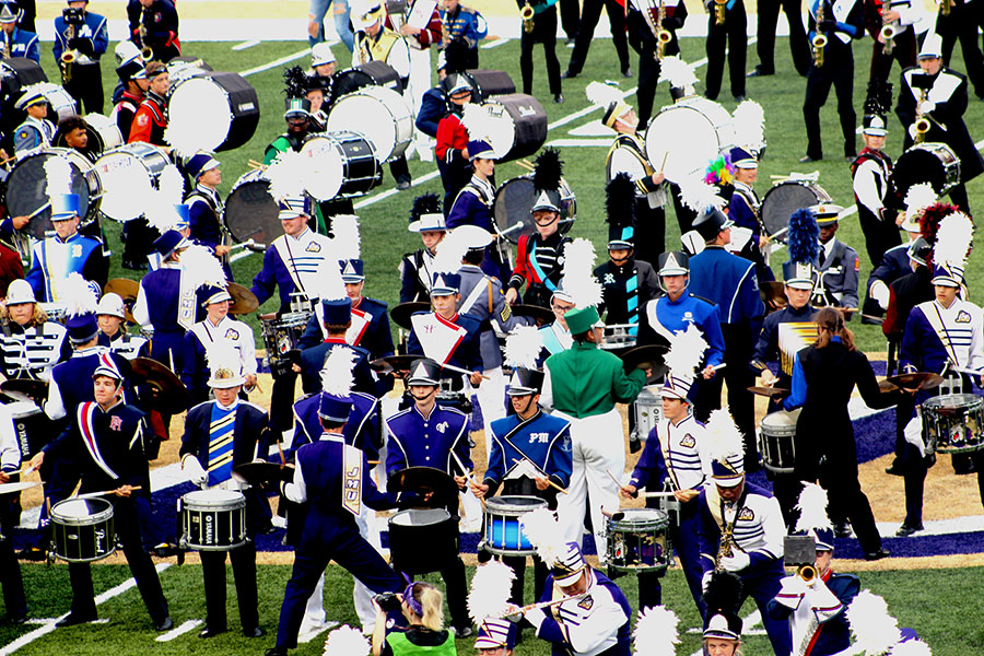 HHS Band participates in Band Day at JMU HHS Media