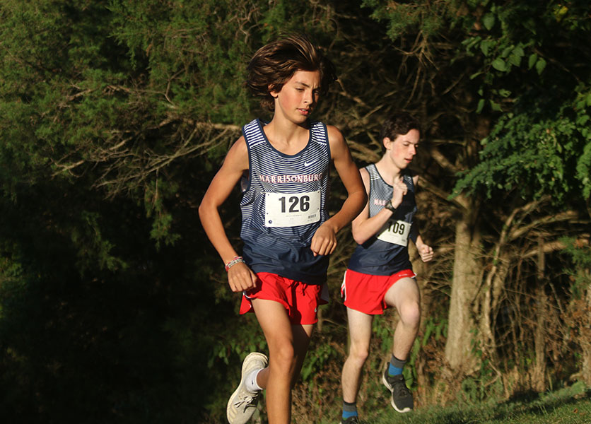 Freshman Levi Zook ran a 23:32 in the 5k, placing 17th in the boys JV race.  