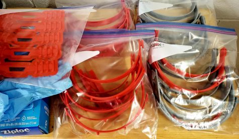 Once printed, the completed items are packaged in a ziploc bag to preserve sterility. The bags are then sent to healthcare professionals, including those at RMH.
