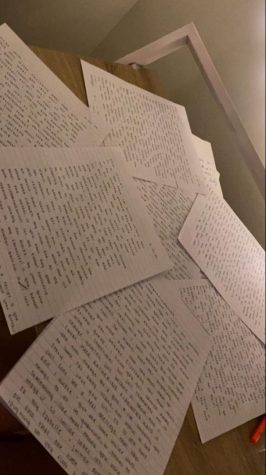 Fornadel wrote a total of 34 letters to friends, often writing about two pages for each person.