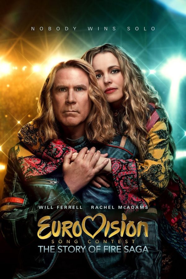 The movie poster for Eurovision Song Contest: The Story of Fire Saga.