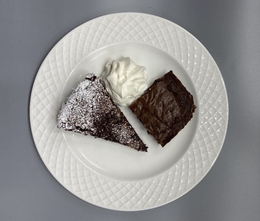 The Kladdkaka Kaussler tried during her taste test. 