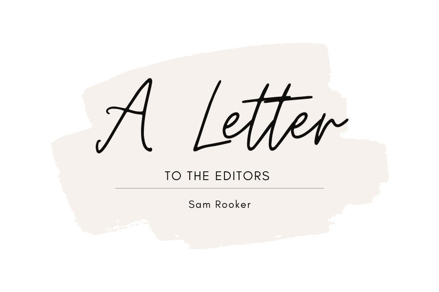 A Letter to the Editors