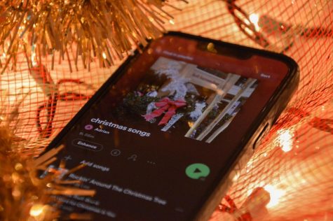 Many people like to listen to Christmas music to get into the holiday spirit. 