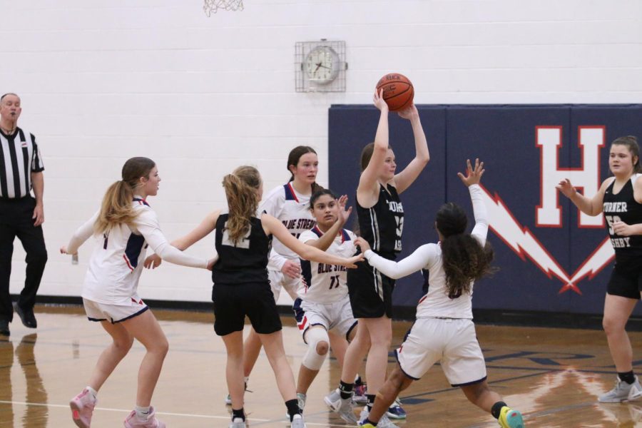 Harrisonburg team tries really hard not letting Ashby score