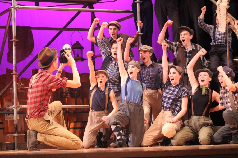 The newsies' strike was successful, and it was covered by newspapers. 