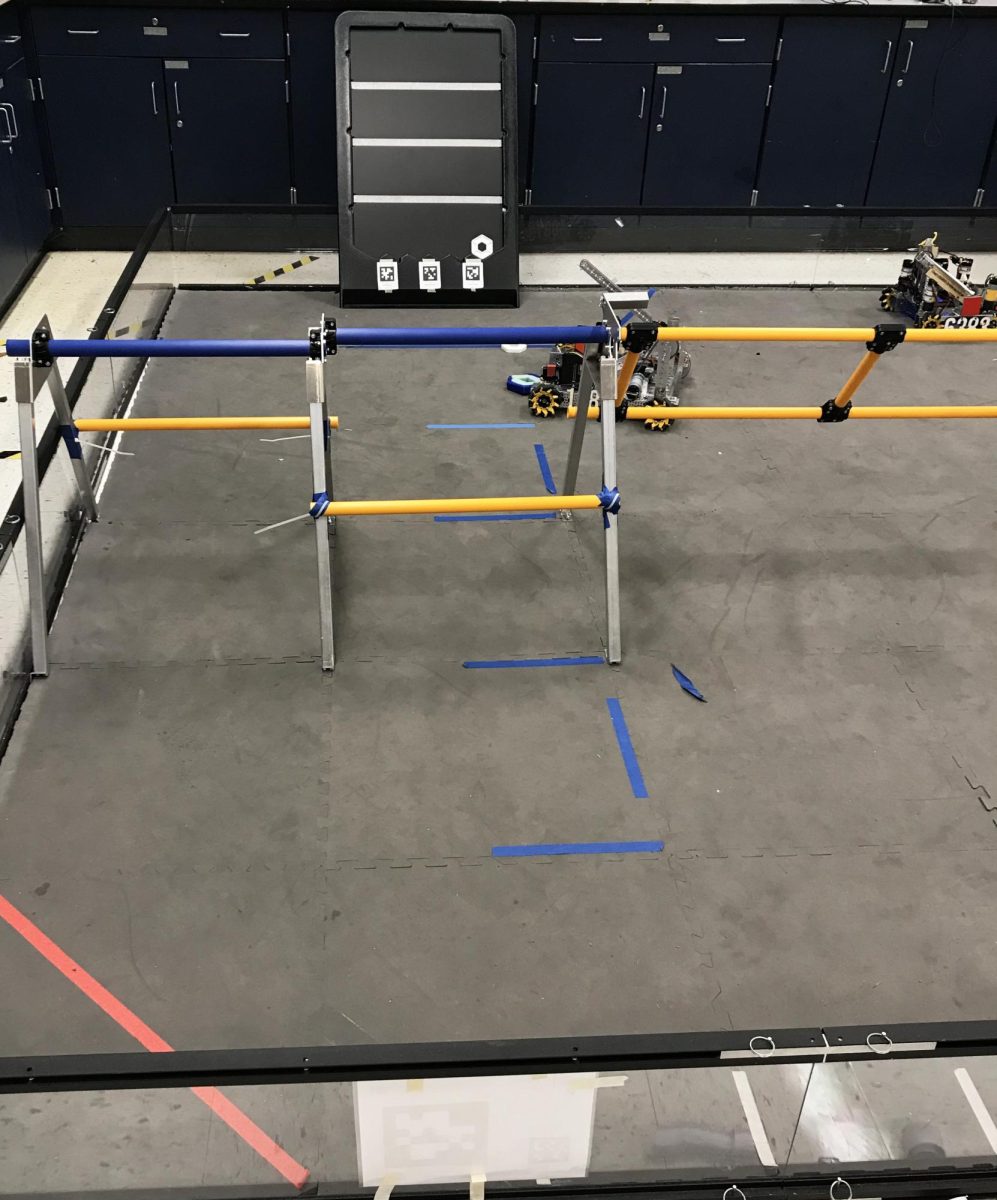 HHS Robotics Team's 1/2 of the official field.