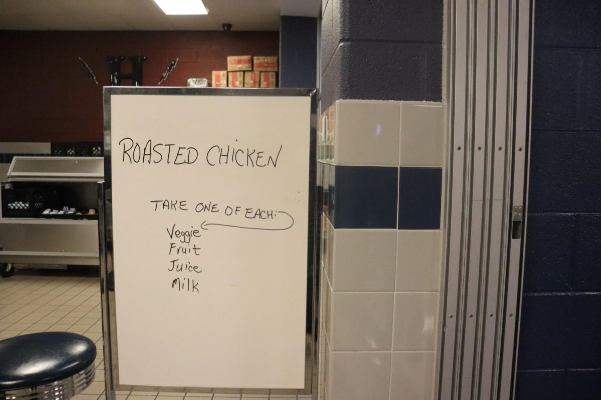 The lunch menu on Jan 4th.