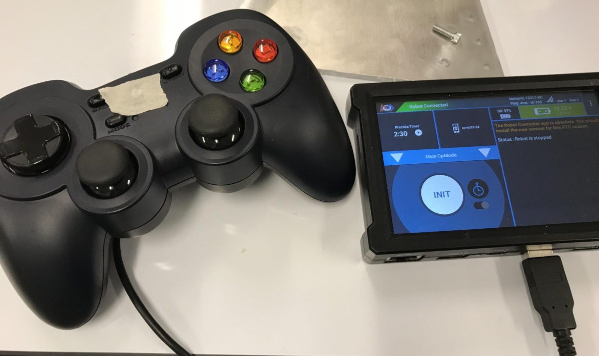 A robot control hub and a controller used to control a robot.