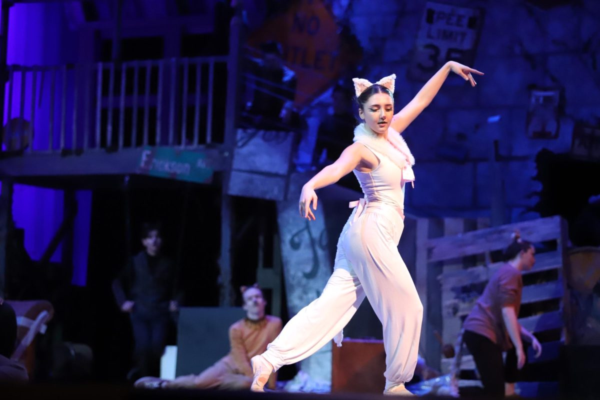 Junior Lydia King dances a solo as Victoria.