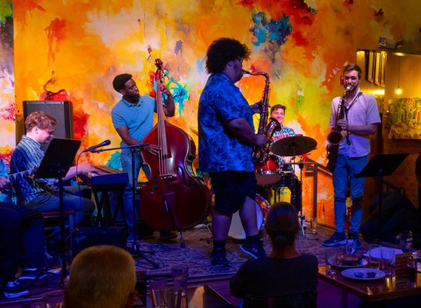 Moats navigates Harrisonburg as African American musician