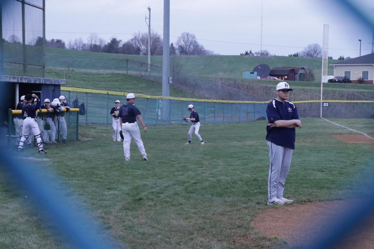 Player getting ready in order to throw the ball.