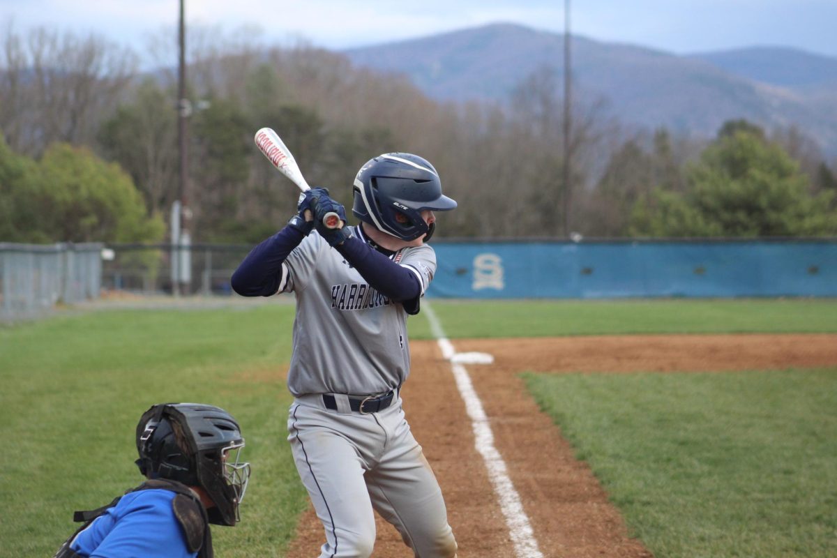 Junior Noel Cano Rocha gets ready to hit the ball.