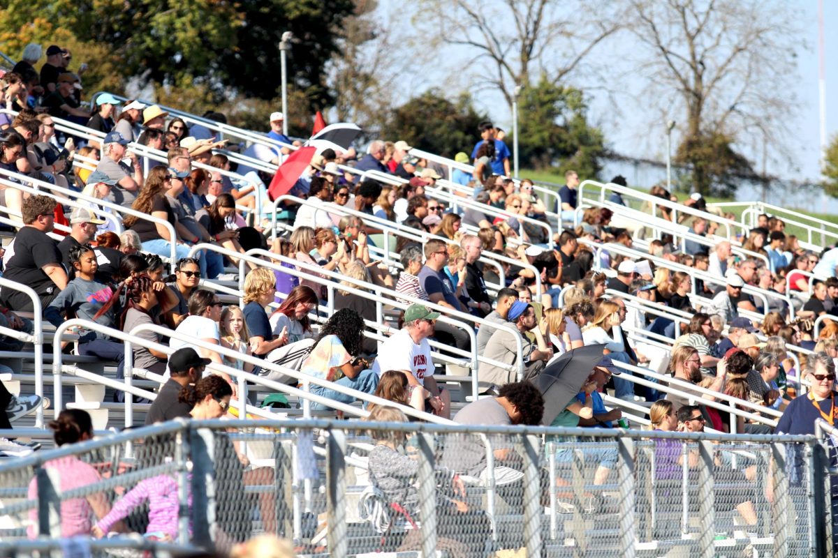 Thousands fill the stands at Shenandoah Valley Marching Invitational.