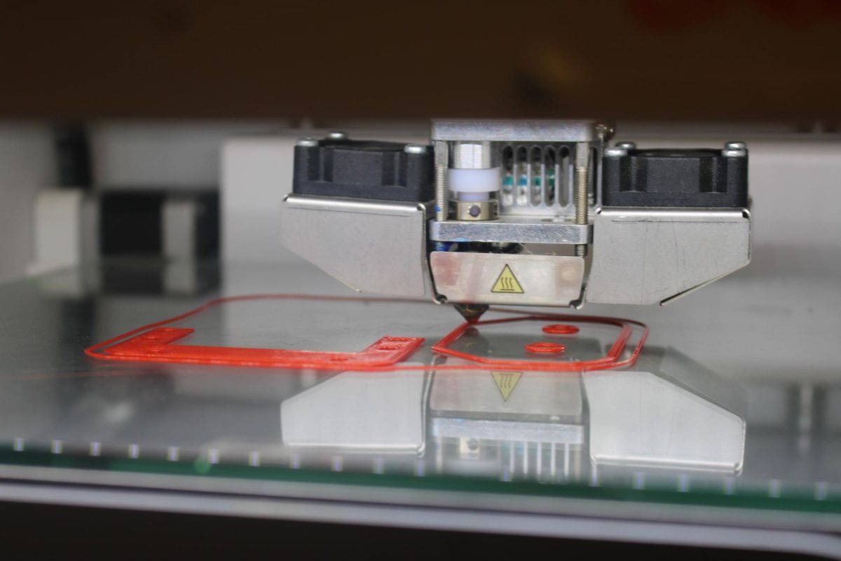 Watch the 3D printer work its magic in robotics!