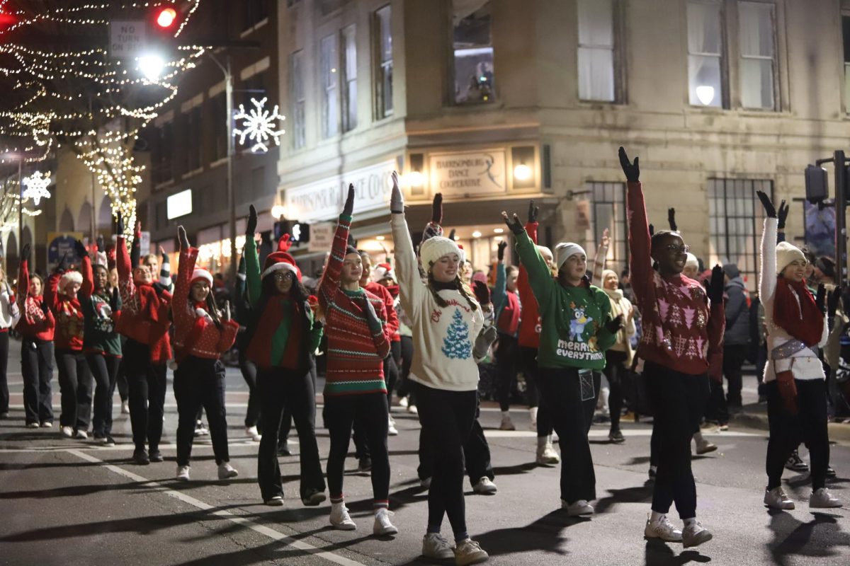 Harrisonburg High School dance, Dancing through the road